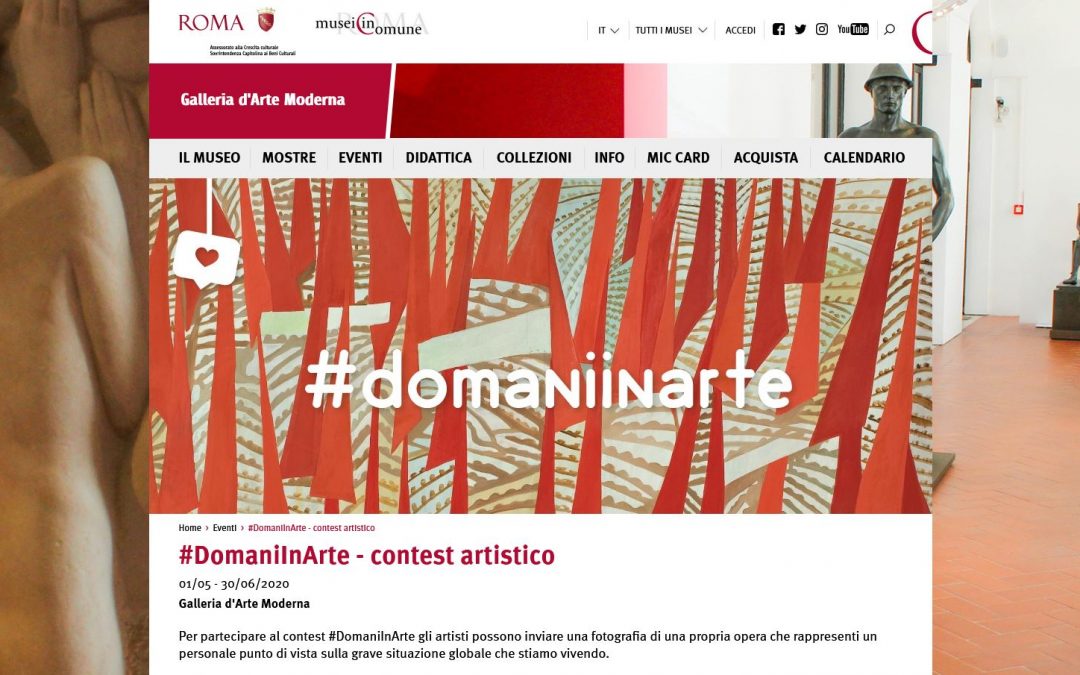 It will be a nice souvenir. The #domaninarte contest